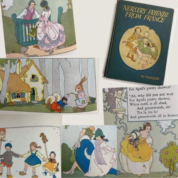 My Travelship Nursery Friends from France collectible hardcover children’s book - Picture 1 of 14